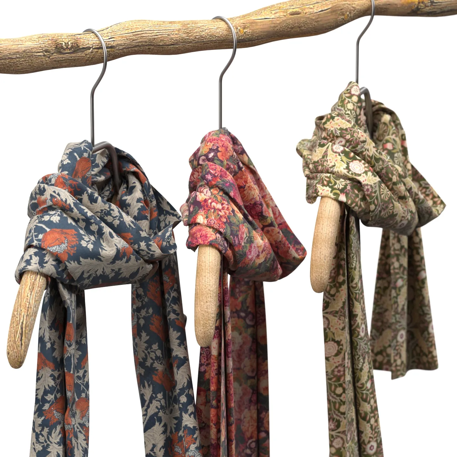 Scarf Display 3 PBR 3D Model_05